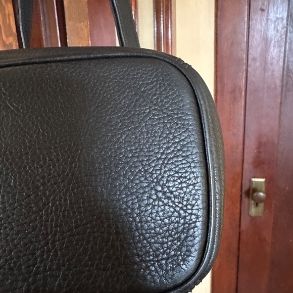 COACH 4926 Vintage Pocket Drawstring Natural Grain Sonoma Leather Black 1997 - Picture 8 of 16